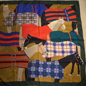 Gucci Silk Scarf - Horses